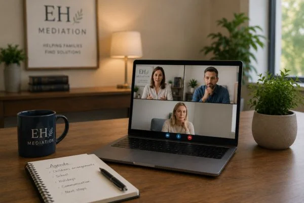 child access mediation Shrewsbury online meeting.